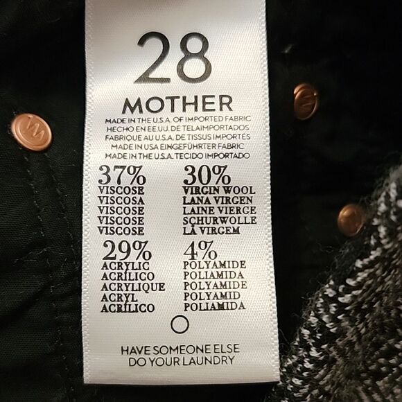 Mother The Looker Anything For a Story Knit Wool Blend - Picture 5 of 11